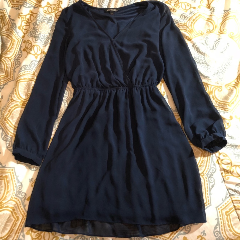 Express Blue Dress